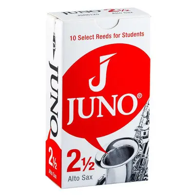 While Supplies Last Juno - Alto Saxophone Reeds - 2 1/2 - 10 Box - JSR6125
