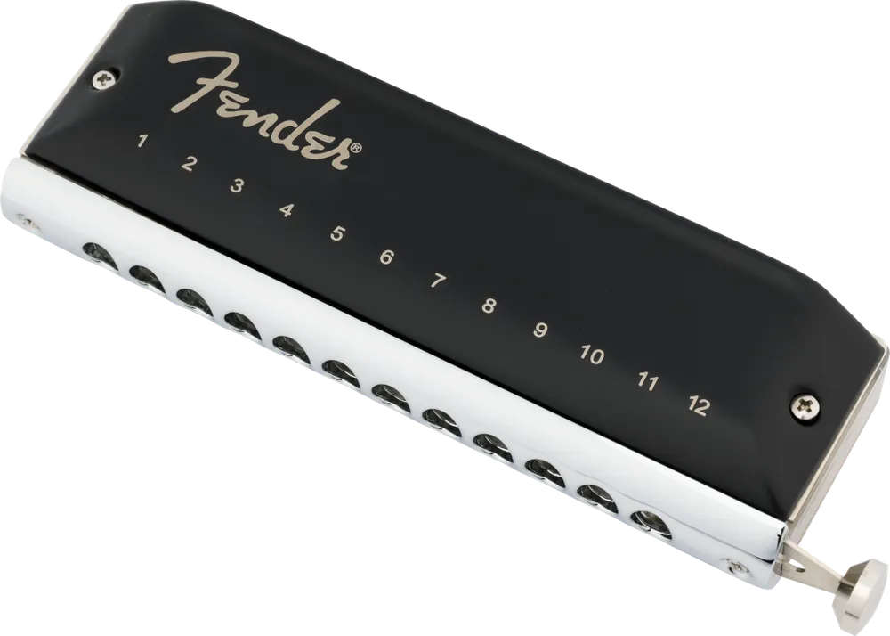 Fender - Groove Pro™ Chromatic 12-Hole Harmonica - Key of C - 099-0701-101 Limited Edition