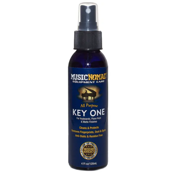 MusicNomad - Key One - All-Purpose Cleaner for Keyboards, MIDI Controllers, Keys, Digital Pianos & Matte Pianos- MN131 Shop Now
