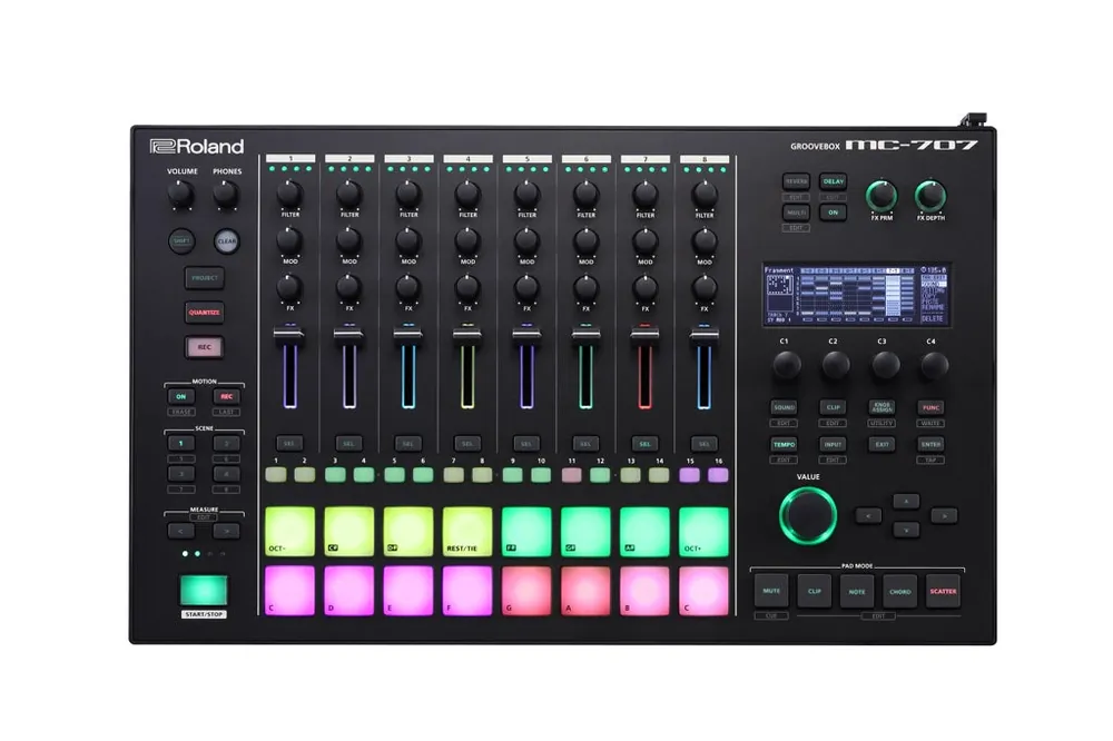 Roland - MC-707 Groovebox 8 Channel Today Only