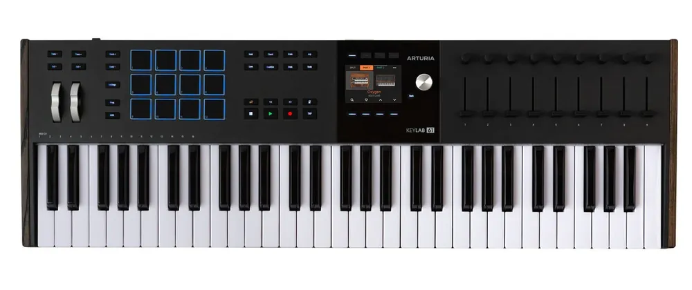 Crafted Arturia - Keylab Mk3 61 Universal MIDI controller - Black - KEYLAB61MK3BK