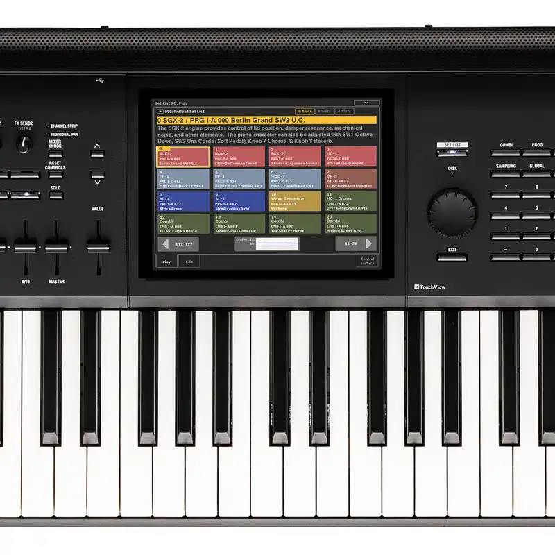 Direct From Manufacturer Korg - Kronos 388 - 88-Key Dynamic Synthesizer Workstation with 9 Distinct Sound Engines - KRONOS388