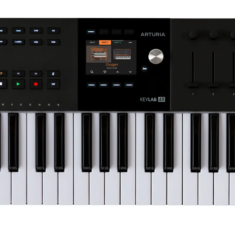 Arturia - Keylab Mk3 49 Universal MIDI controller - Black - KEYLAB49MK3BK While Supplies Last