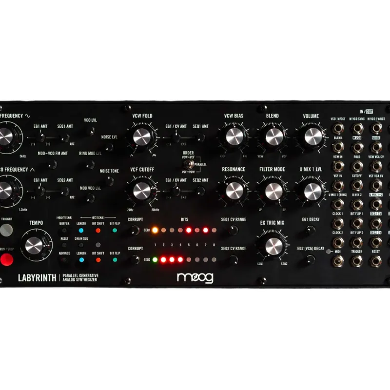 In Demand Moog - Labyrinth - Parallel Generative Analog Synthesizer