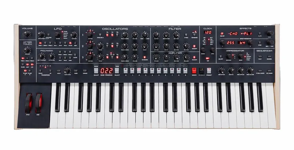 Sequential - Trigon-6 3-VCO Enhanced Ladder Filter Analog Poly Synth Special Discount