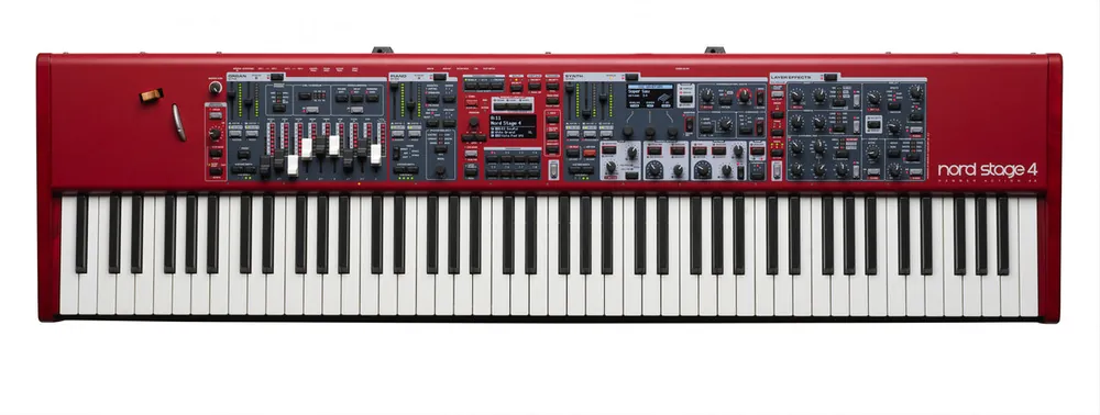 Nord - Stage 4 88 - 88-note Fully Weighted Triple Sensor Keybed - Aftertouch - Physical Drawbars with LED Indicators Reduced Price