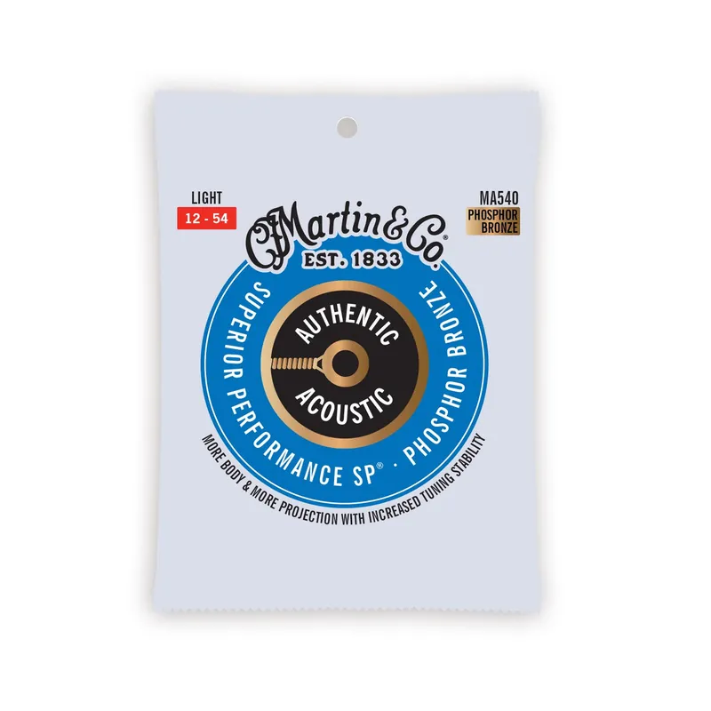 Top Pick Martin - Authentic Acoustic MA540 Phosphor Bronze Light 12-54