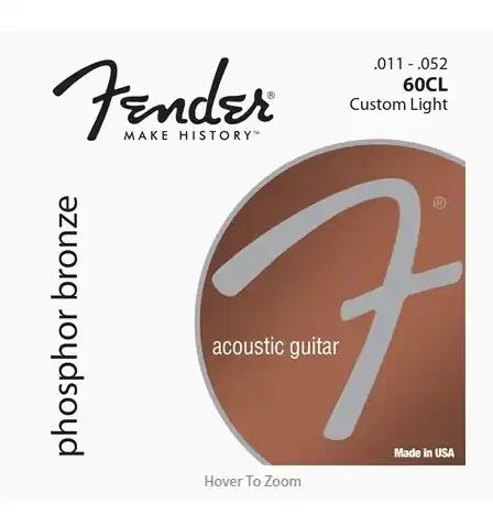 Limited Offer Fender – Phosphor Bronze Acoustic Guitar Strings Model #: 0730060405