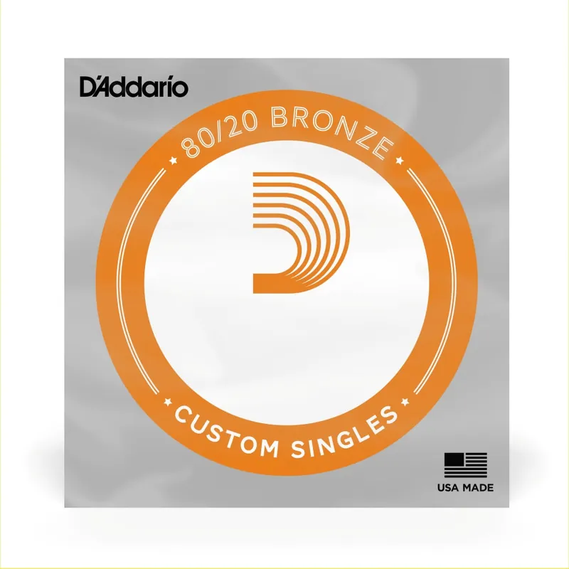 Wholesale D'Addario - BW034 Bronze Wound Acoustic Guitar Single String - .034