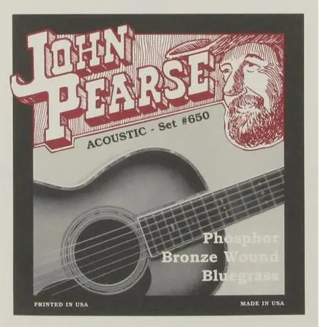 Pearse - 650LM Phosphor Bronze Wound Bluegrass 12-56 Instant Buy
