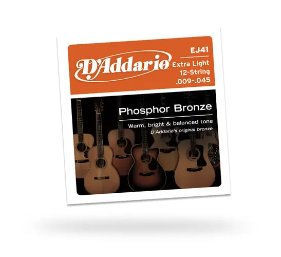 Affordable D'Addario - EJ41 Extra Light 12 Strings (9-45)
