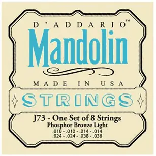 D'Addario - J73 mandolin strings Latest