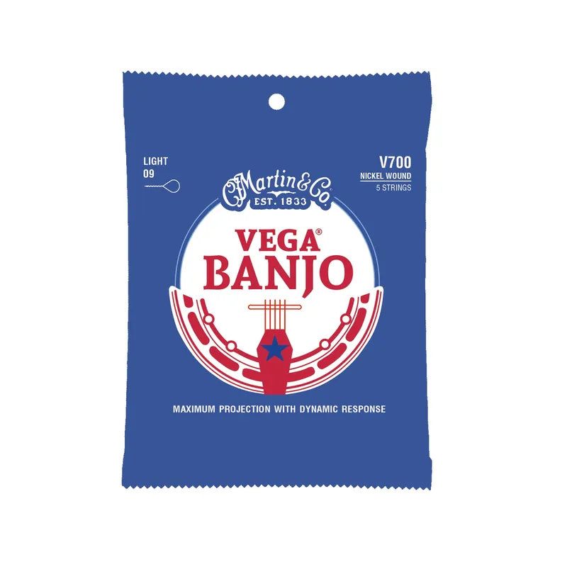 Vega - Vega® Banjo Strings Nickel 5-String MediumVega® 41Y18V730 Factory Price