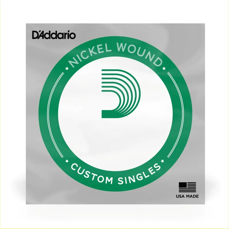 D'Addario - XLB028W Nickel Wound Bass Guitar Single String - Long Scale - .028 Top Rated