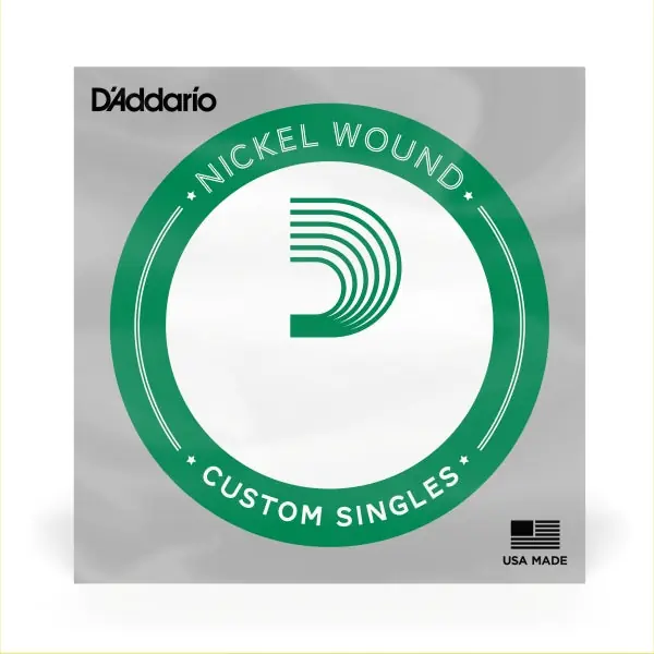 D'Addario - XLB130 Nickel Wound Bass Guitar Single String, Long Scale, .130 Factory Price