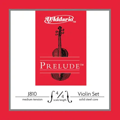 Order Now D'Addario - J810 Violin strings 4/4 Scale