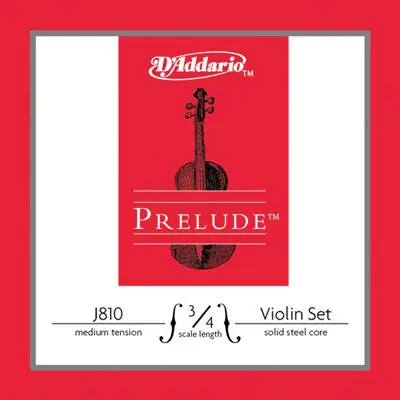 D'Addario - J810 Violin strings 3/4 Scale Time-Limited