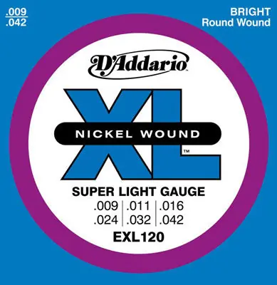 D'Addario - EXL120 - 9-42 Direct From Factory