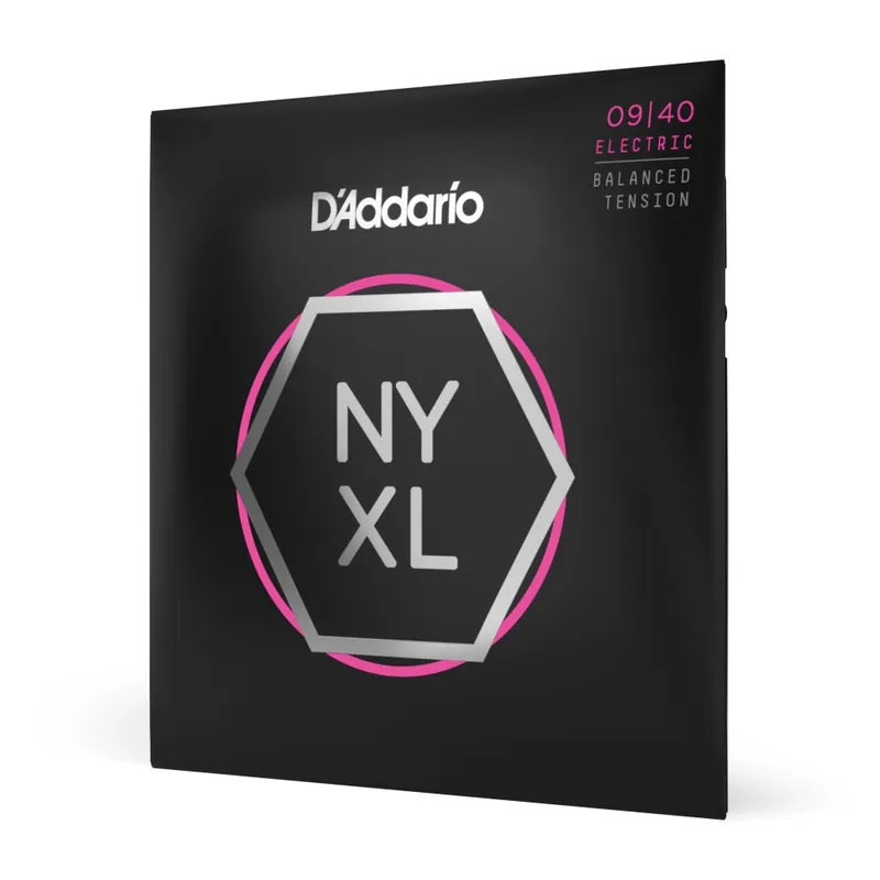 D'Addario - NYXL0940BT Nickel Wound Electric Guitar Strings - Balanced Tension Super Light - 09-40 Viral