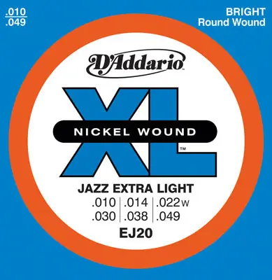 D'Addario - EJ20 Jazz .10 - .49 Limited Time