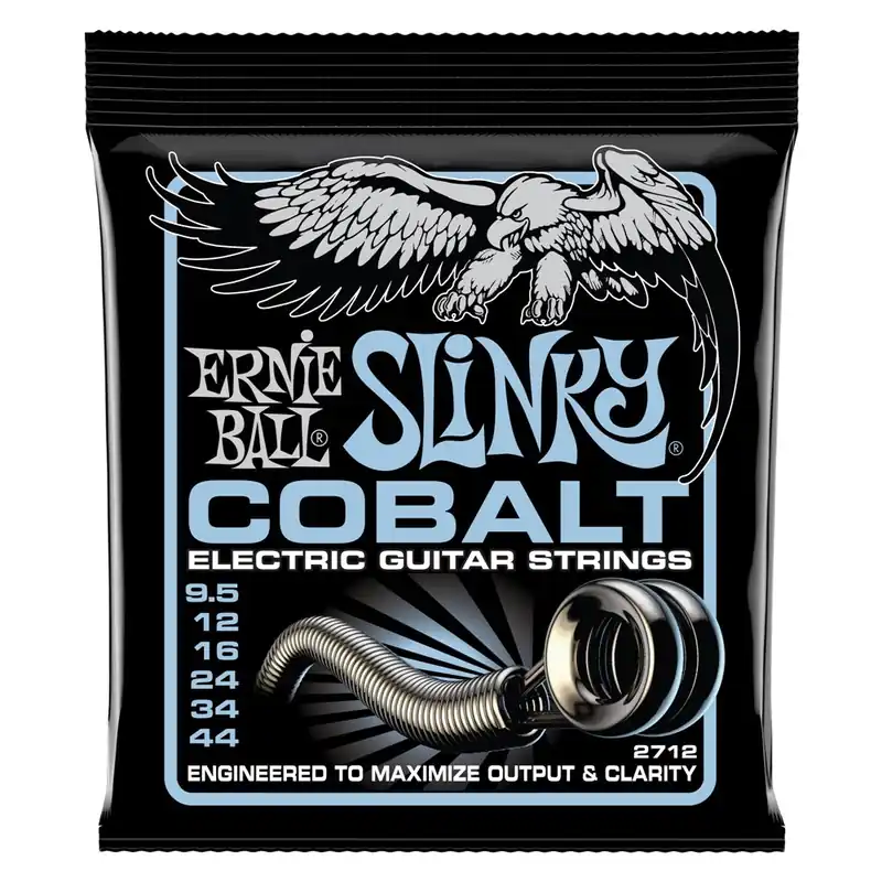 Top Rated Ernie Ball - Primo Slinky Cobalt Electric Guitar Strings - 9.5-44 Gauge- P02712