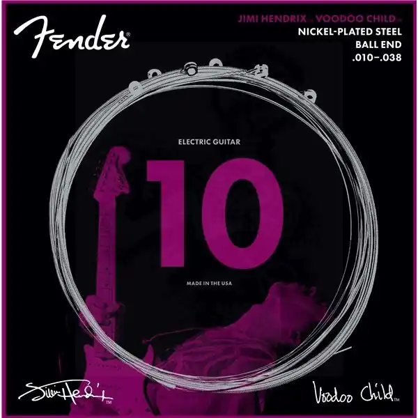 Fender - Hendrix Voodoo Child™ Ball End NPS 10-38 – 0730250609 Cheap