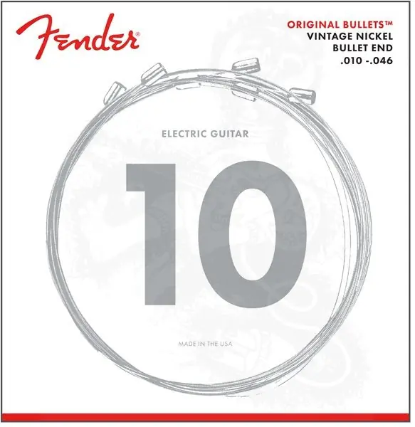 Fender - Original Bullet™ 3150R, Pure Nickel, Gauges .010-.046 – 0733150406 Exclusive Offer