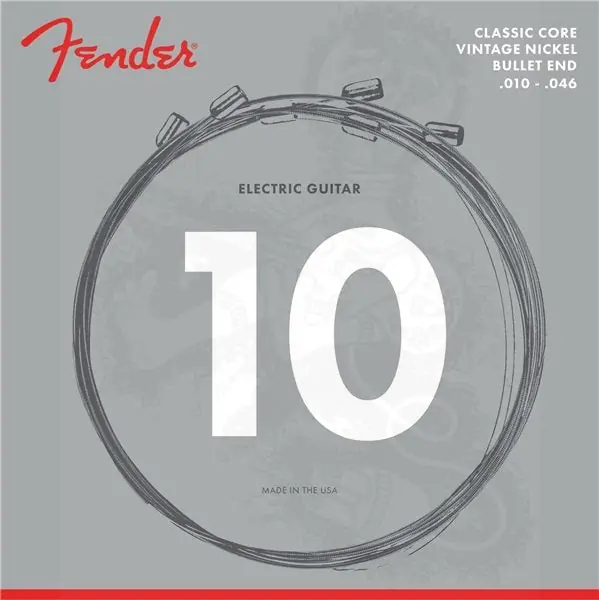 Fender - Classic Core-3155R, Vintage Nickel, Bullet Ends (.010-.046) – 0733155406 Order Now