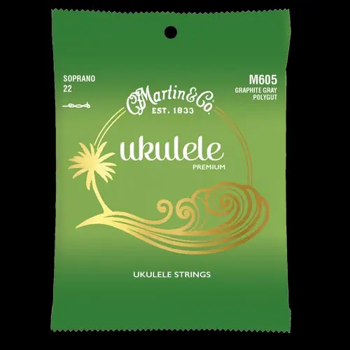 Martin - M605 Premium Polygut Strings Ukulele Soprano Fast Shipping