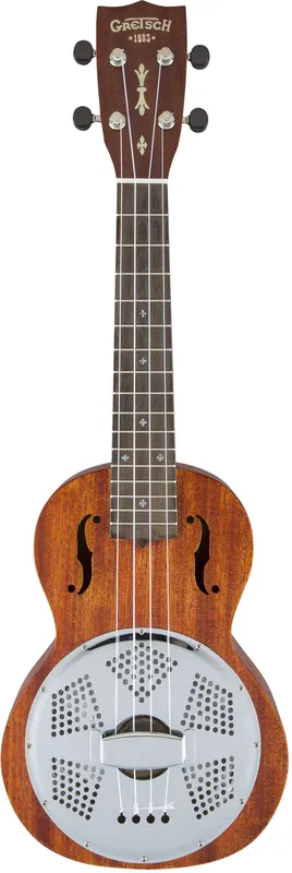 Price Drop Gretsch - G9112 Resonator-Ukulele with Gig Bag - Ovangkol Fingerboard - Biscuit Cone - Honey Mahogany Stain 273-2035-321