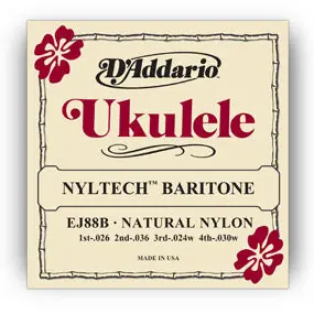 D'Addario - EJ88B Nyltech Ukulele Baritone Top Rated