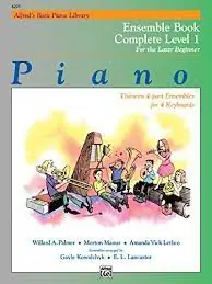 Alfred's Basic Piano Library - Ensemble bBook Complete Level for the later beginner Save Now