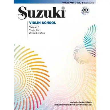 SUZUKI VIOLIN SCHOOL V2 CD Save Now
