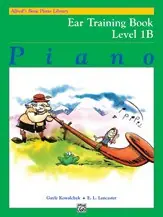 Alfred's Basic Piano Library: Ear Training Book 1B Top Rated
