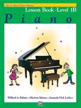Place Order Alfred's Basic Piano Library: Lesson Book 1B