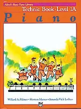 Alfred's Basic Piano Library: Technic Book 1A Handmade