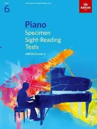 Wholesale ABRSM PNO.SPECIMEN SIGHT-READING TEST GR6