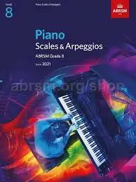 ABRSM SCALES & ARPEGGIOS - GRADE 8 Original