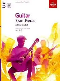 Markdown ABRSM Guitar Exam Pieces from 2019 Grade 5 w/CD