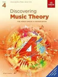 Discovering Music Theory - Grade 4 - Answer Book Same Day Shipping
