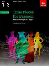 ABRSM TIME PCS FOR BASSOON -GRADES 1-3 Weekend Sale
