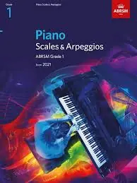 ABRSM Piano Scales & Arpeggios Grd1 2021 Authentic