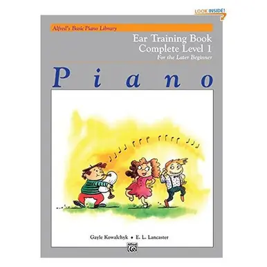 Fresh Stock Alfred's Basic Piano Course: Ear Training Book, Complete 1, For The Later Beginner (Alfred's Basic Piano Library) (Paperback)