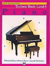 Seasonal Sale Alfred's Basic Piano Library: Technic Book 4