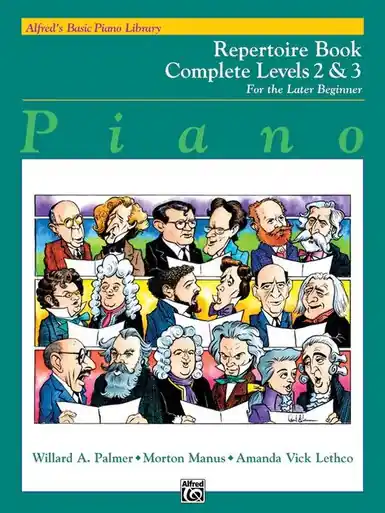 Alfred's Basic Piano Library: Repertoire Book 2&3 Price Cut