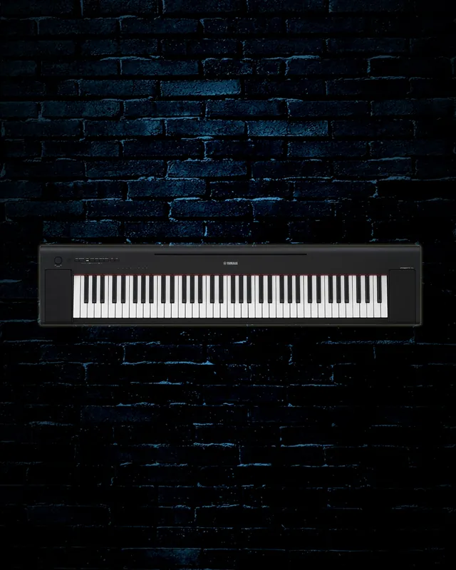 Certified Yamaha NP-35 76-Key Piaggero Keyboard - Black