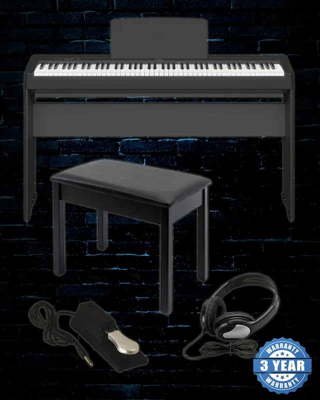 Yamaha P-143 88-Key Digital Piano Package B Price Cut