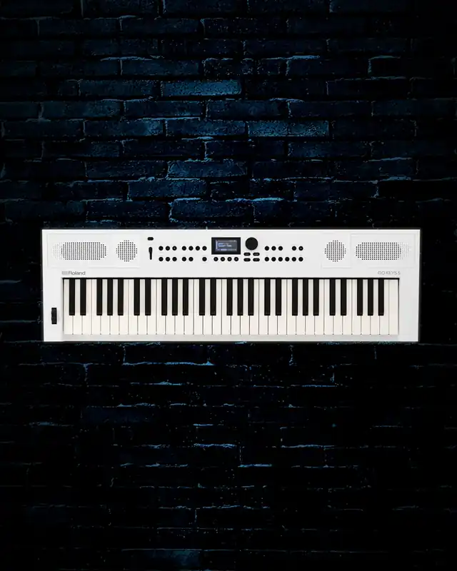 Roland GO:KEYS 5 - 61-Key Music Creation Keyboard - White Must Have