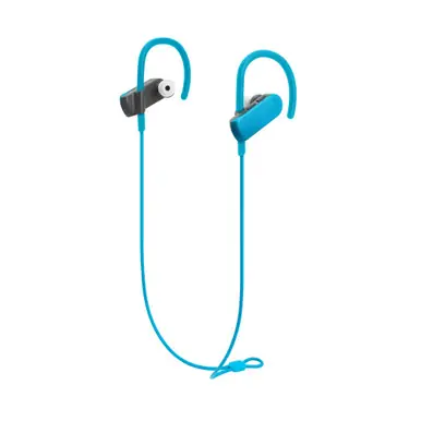 Audio-Technica - SonicSport ATH-SPORT50BT Wireless in-Ear Headphones - Blue Price Cut