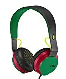 House of Marley EM-JH081-RA The Roar On-Ear Headphones, Rasta Holiday Sale